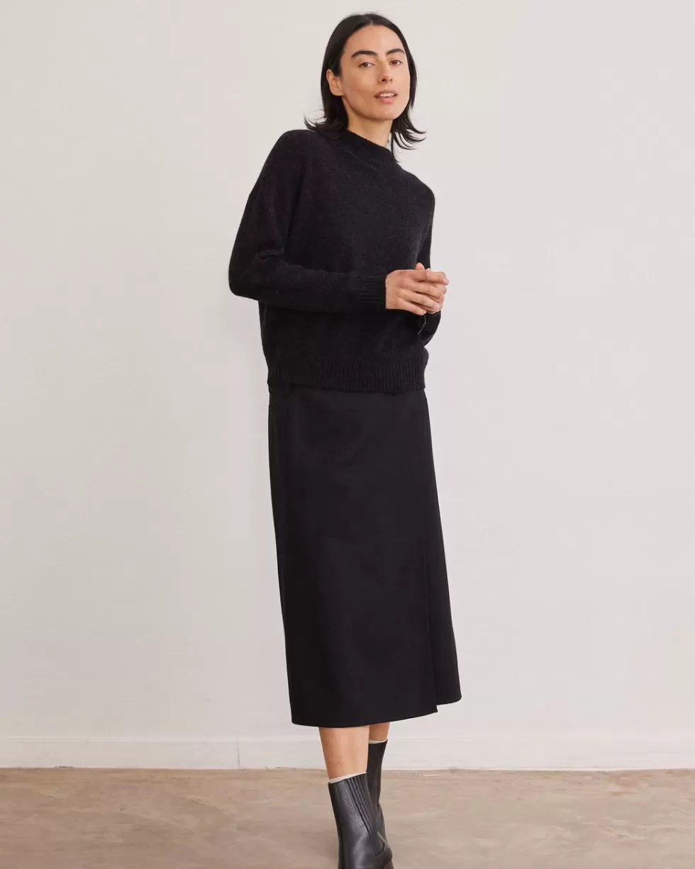 Hot Rue Blanche Alpa Pull 23H Charcoal