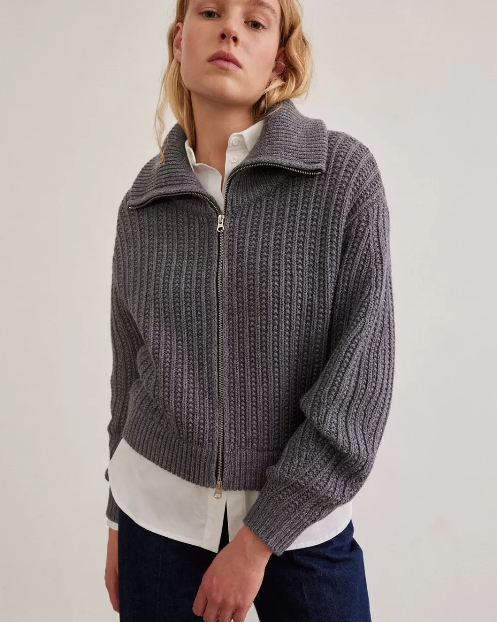 Online Rue Blanche Chelsea Blouson 23A Grey Mel