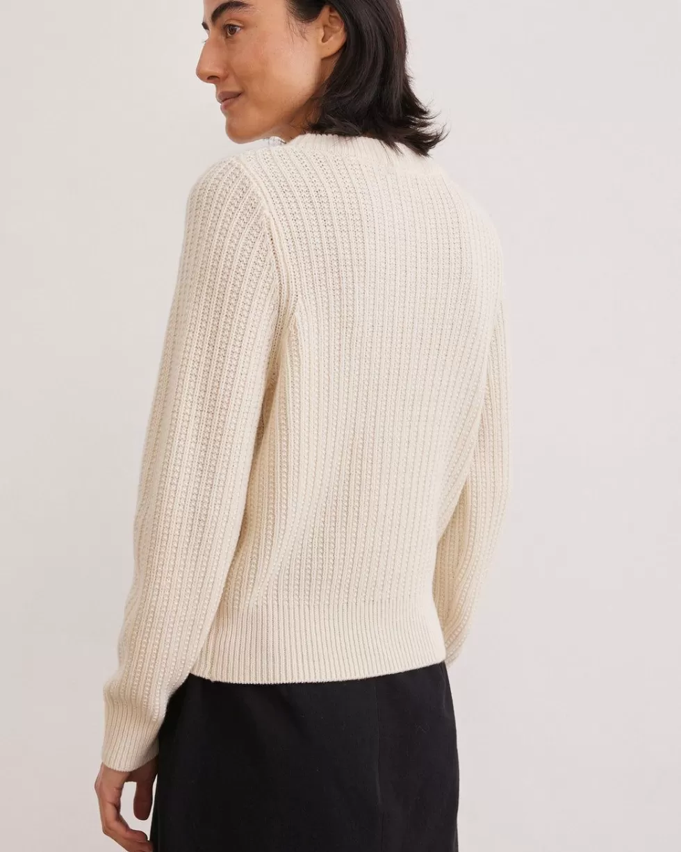 Hot Rue Blanche Chelsea Pull 23A Ecru