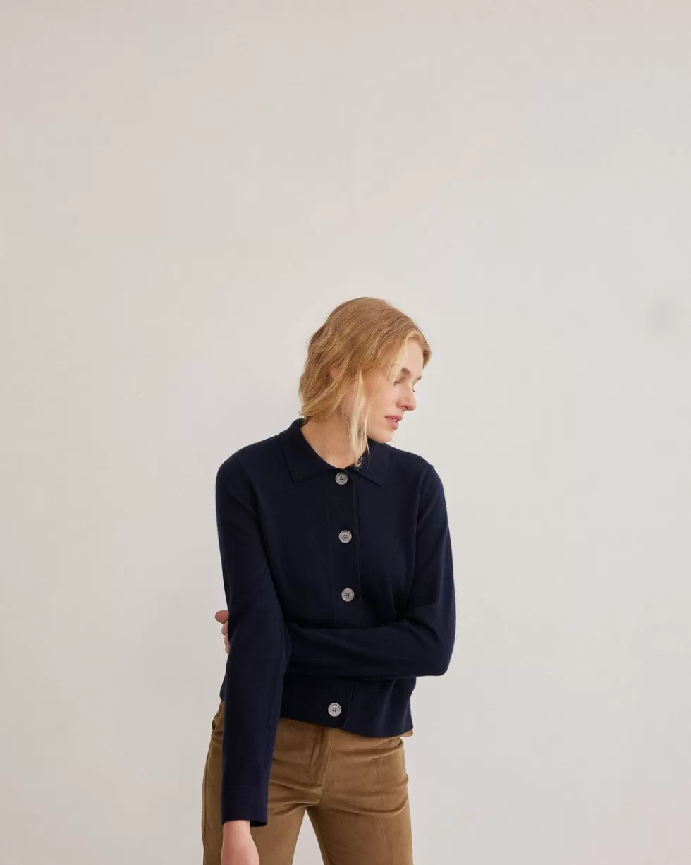 Discount Rue Blanche Lumina Cardi 23A Navy