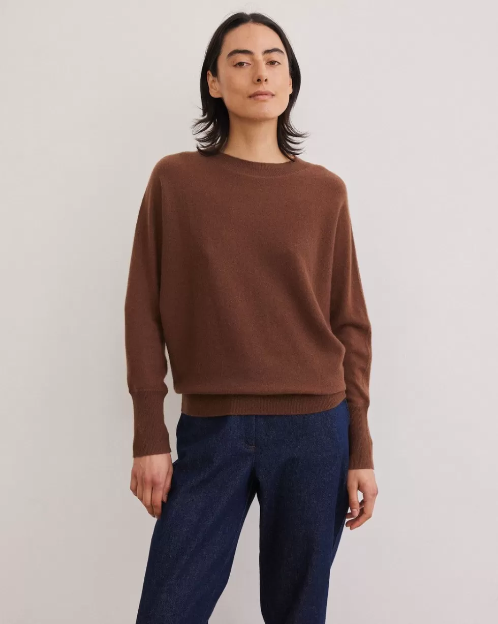 Flash Sale Rue Blanche Lumina Pull 23A Chesnut