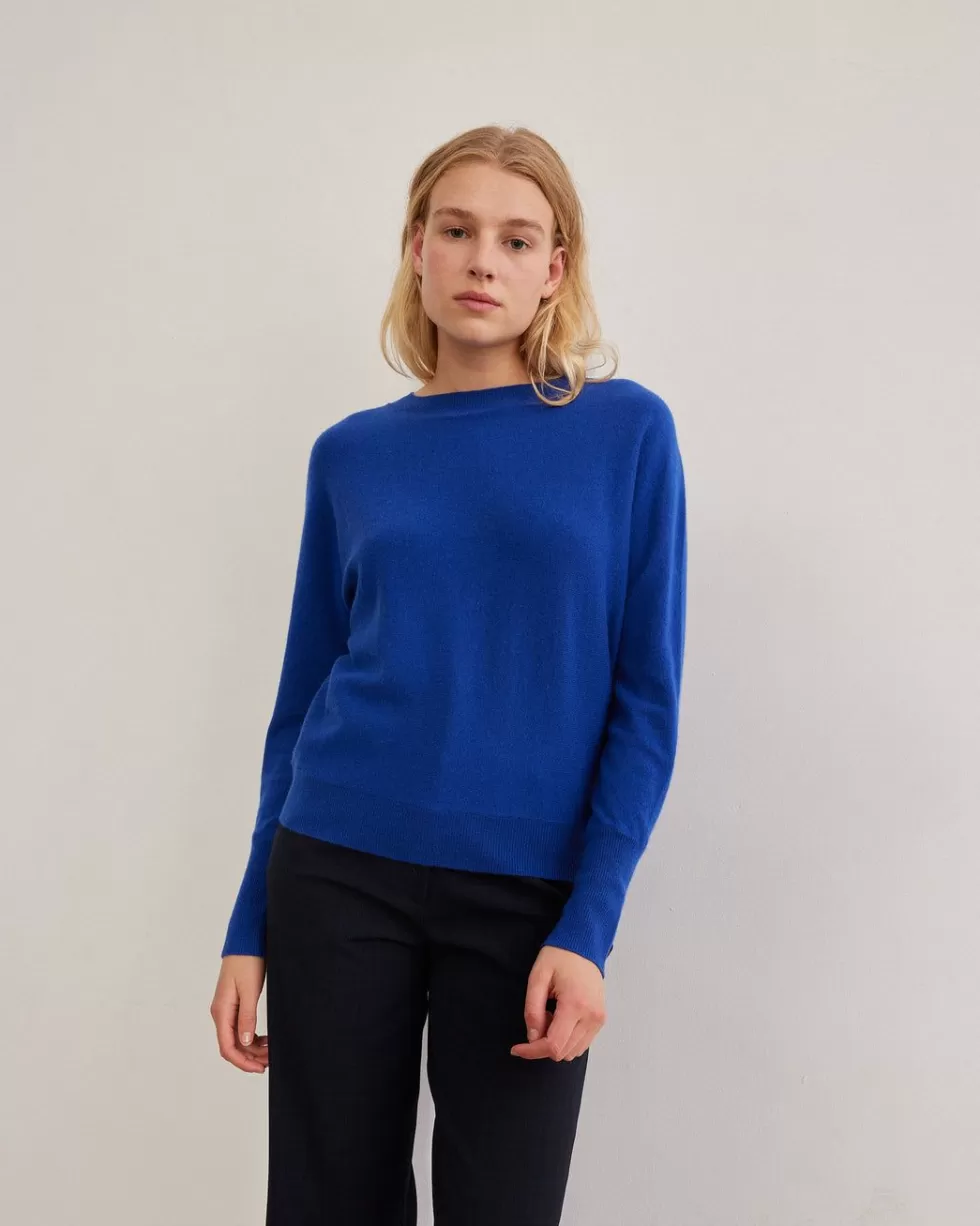 Flash Sale Rue Blanche Lumina Pull 23A Cobalt