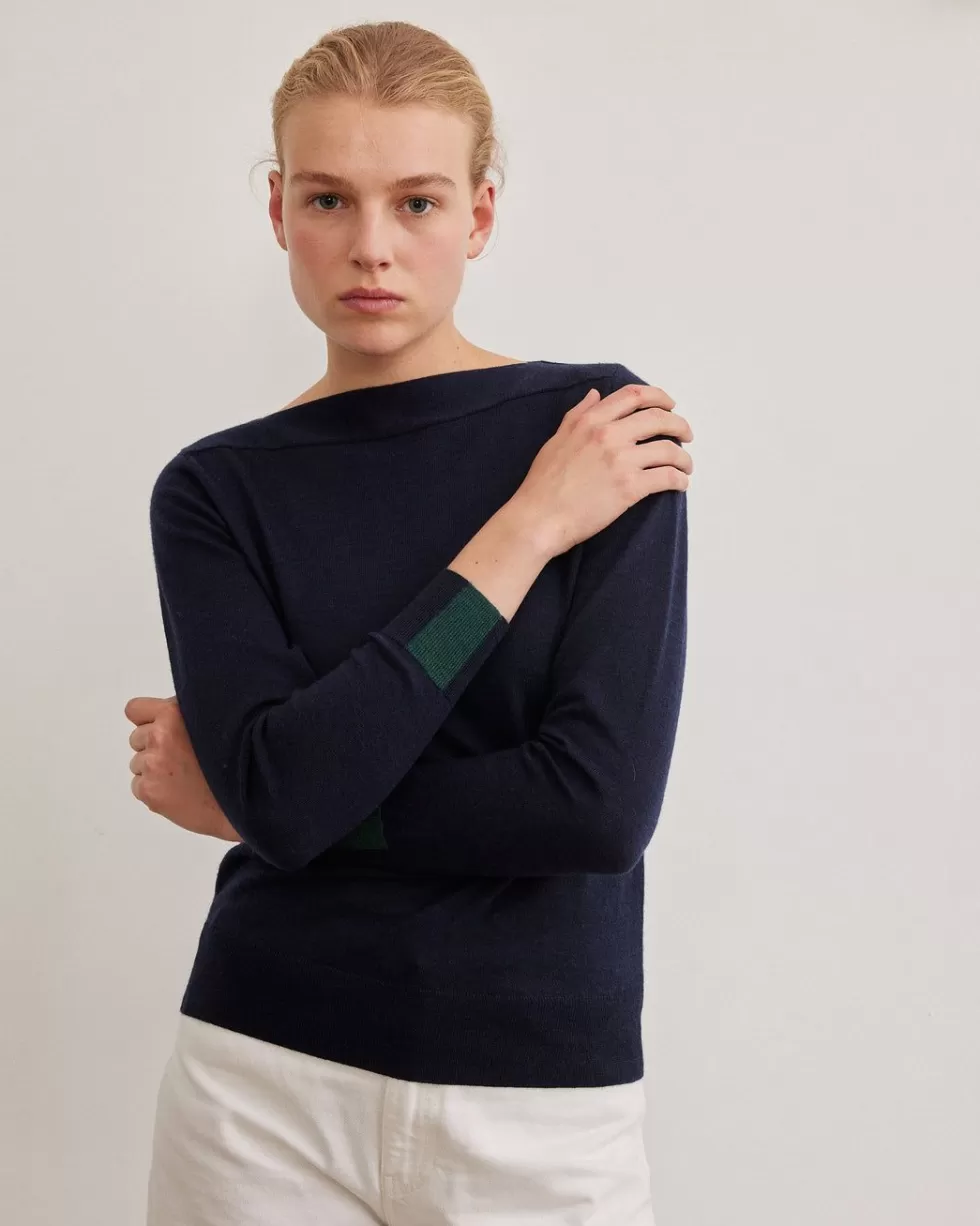 Clearance Rue Blanche Meri48 Marin 23A Navy