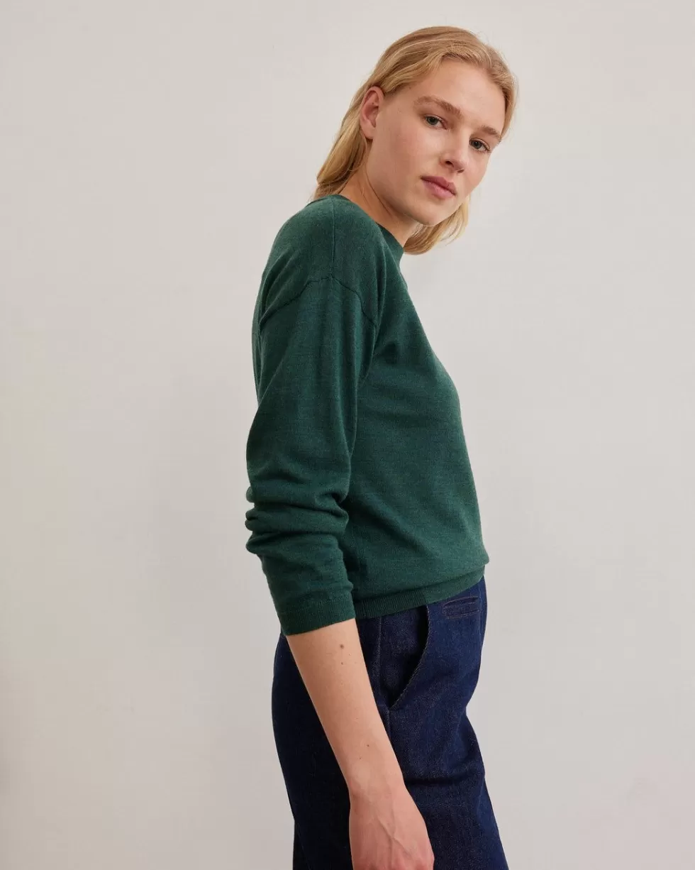 Shop Rue Blanche Meri48 Pull 23A Forest