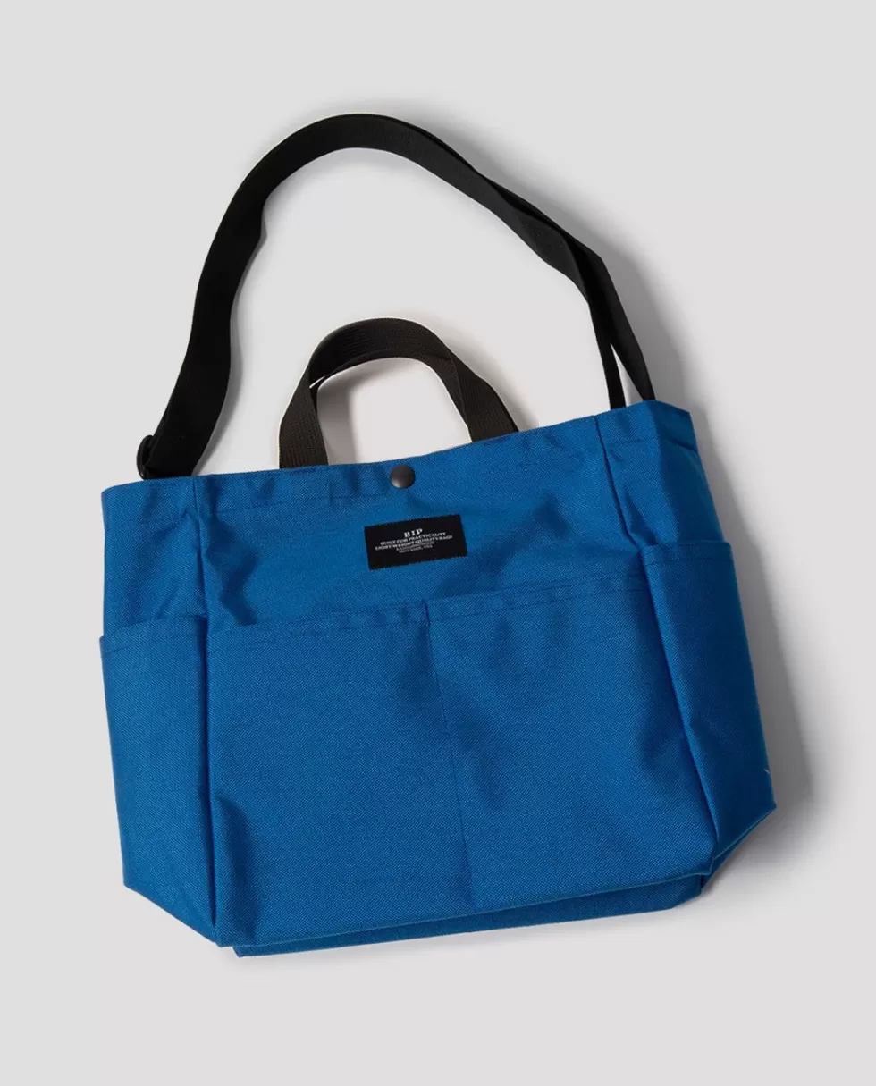 Shop Rue Blanche Multi Pocket Bag Royal Blue-Bags In Progress