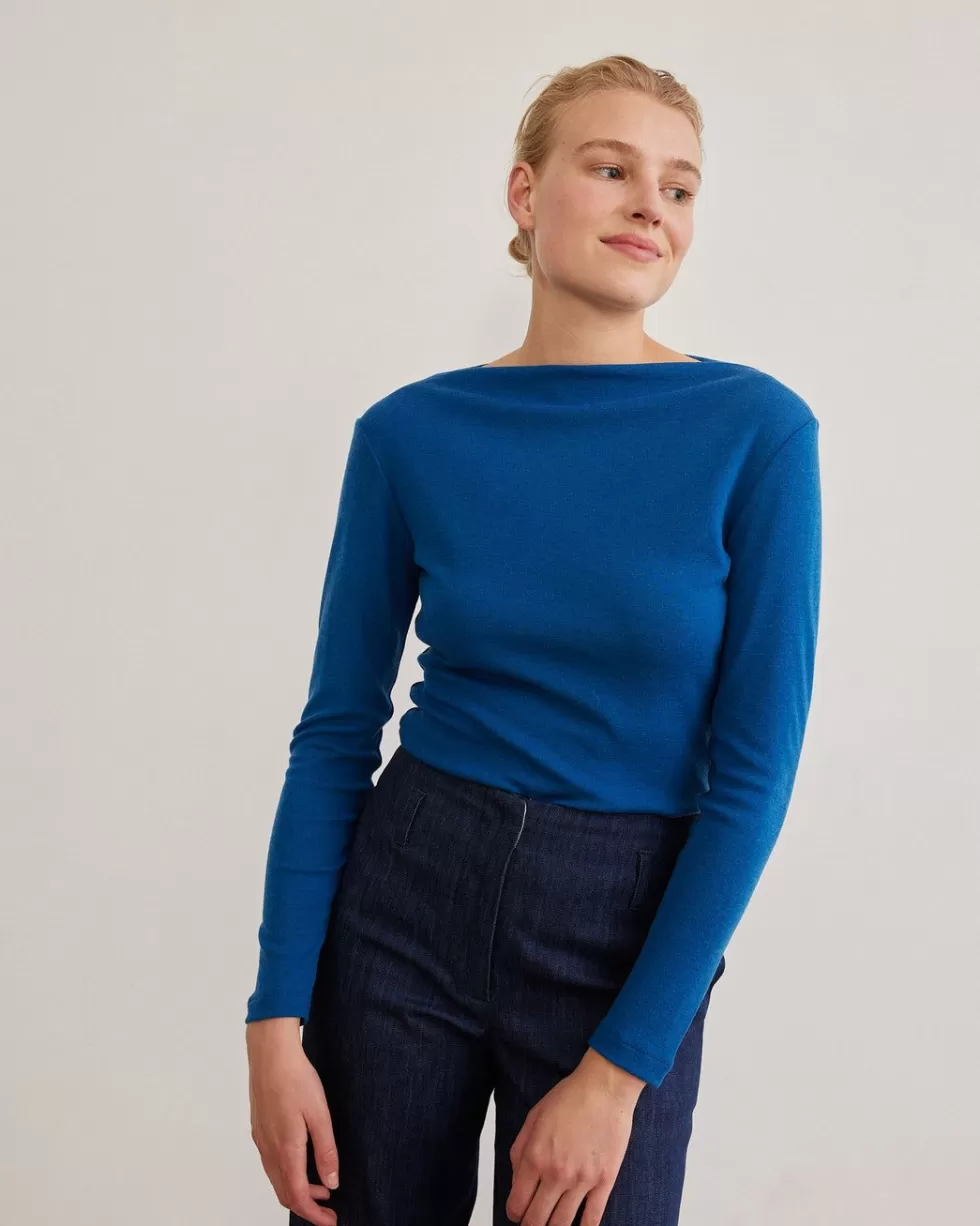 Cheap Rue Blanche Ribfin Marin 23A Cobalt