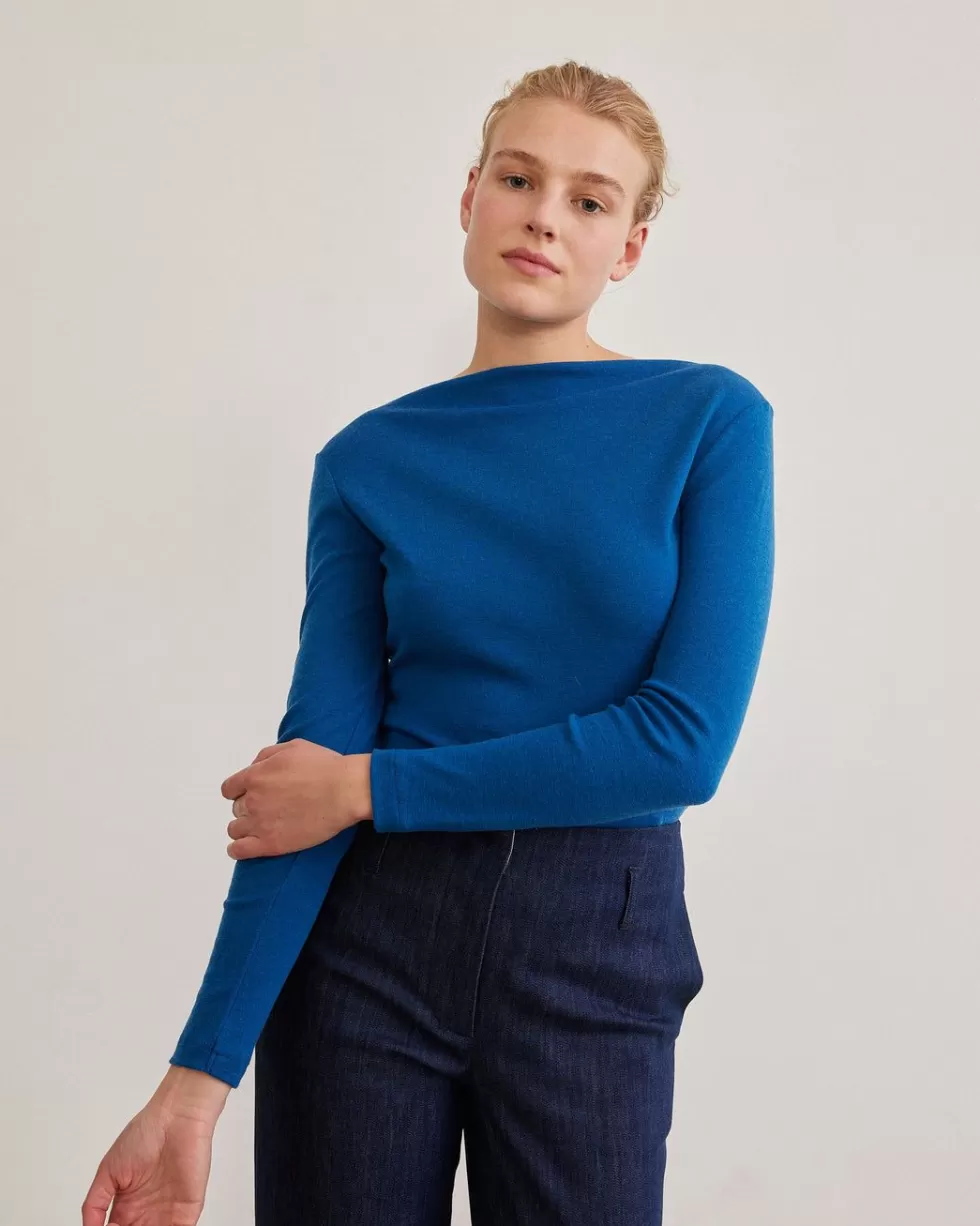 Cheap Rue Blanche Ribfin Marin 23A Cobalt
