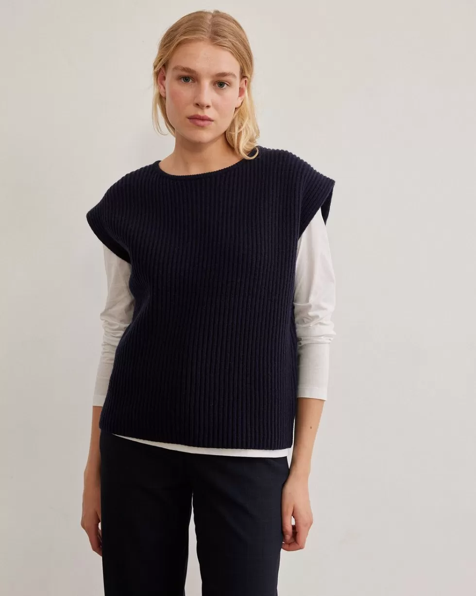 Discount Rue Blanche Shep Top 23H Navy