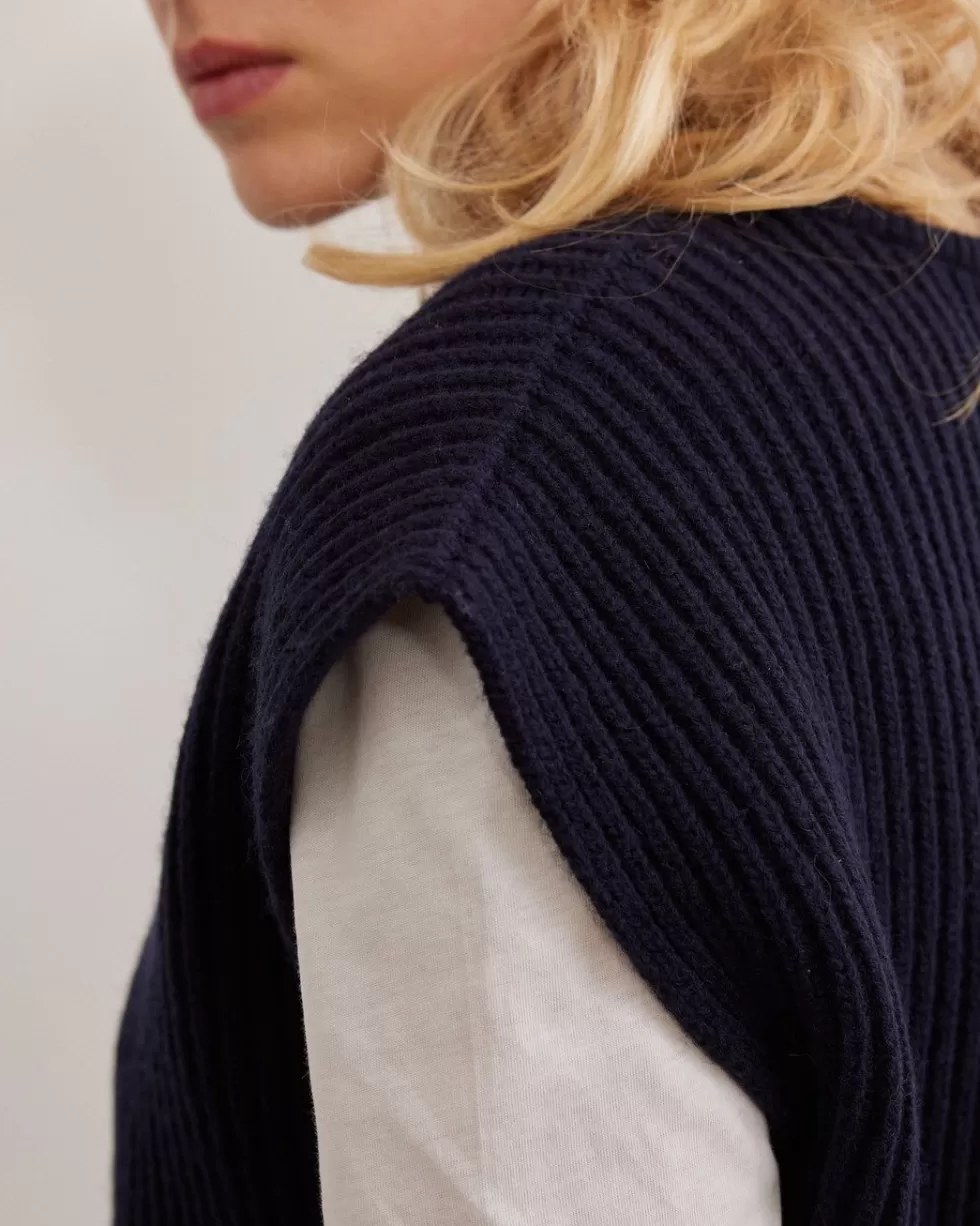 Discount Rue Blanche Shep Top 23H Navy