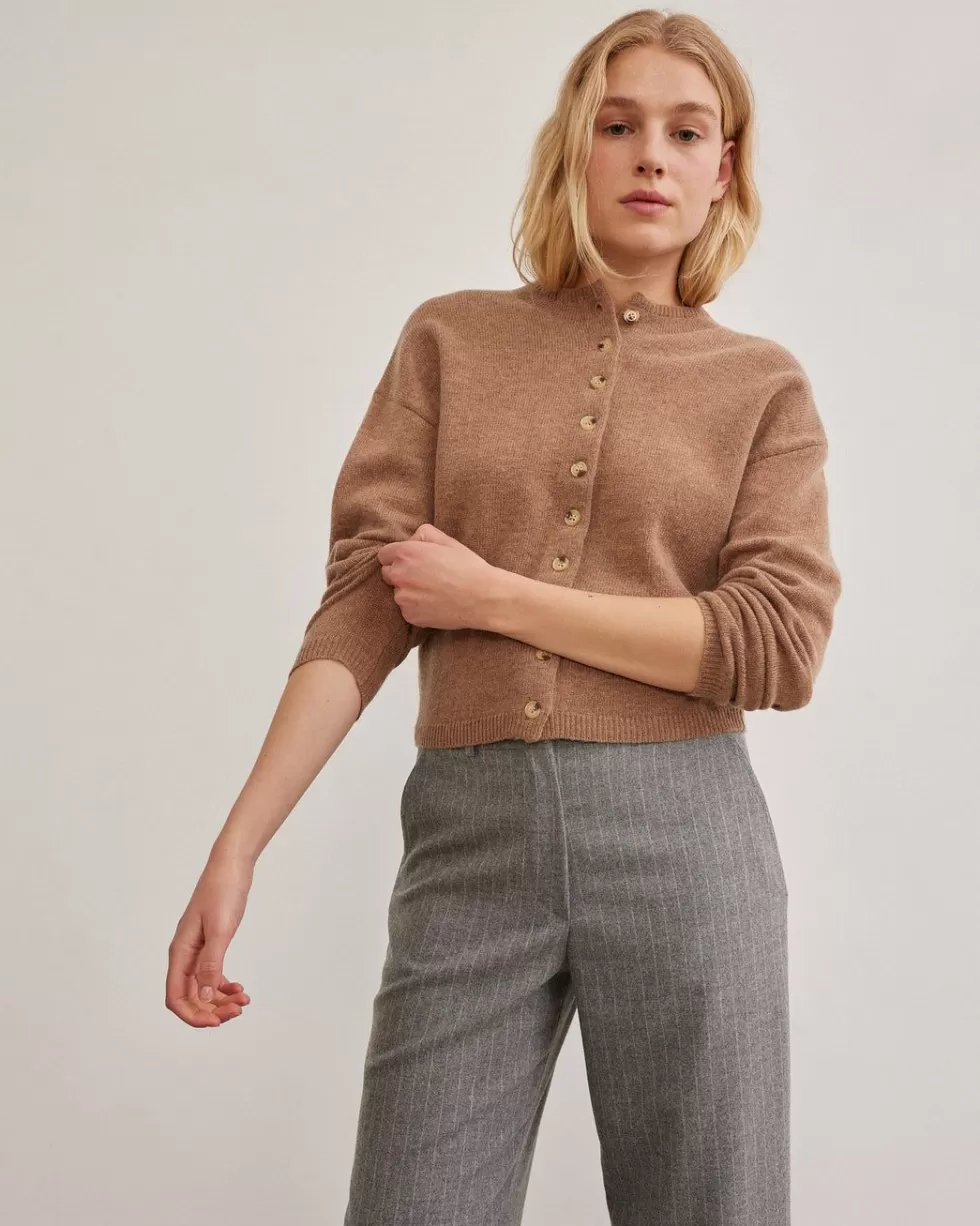 Cheap Rue Blanche Shirley Cardi Rond 23A Camel