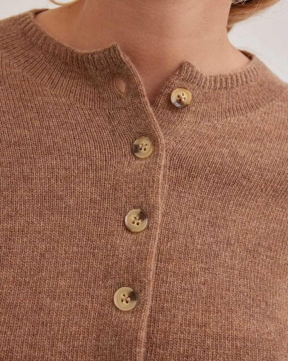 Cheap Rue Blanche Shirley Cardi Rond 23A Camel
