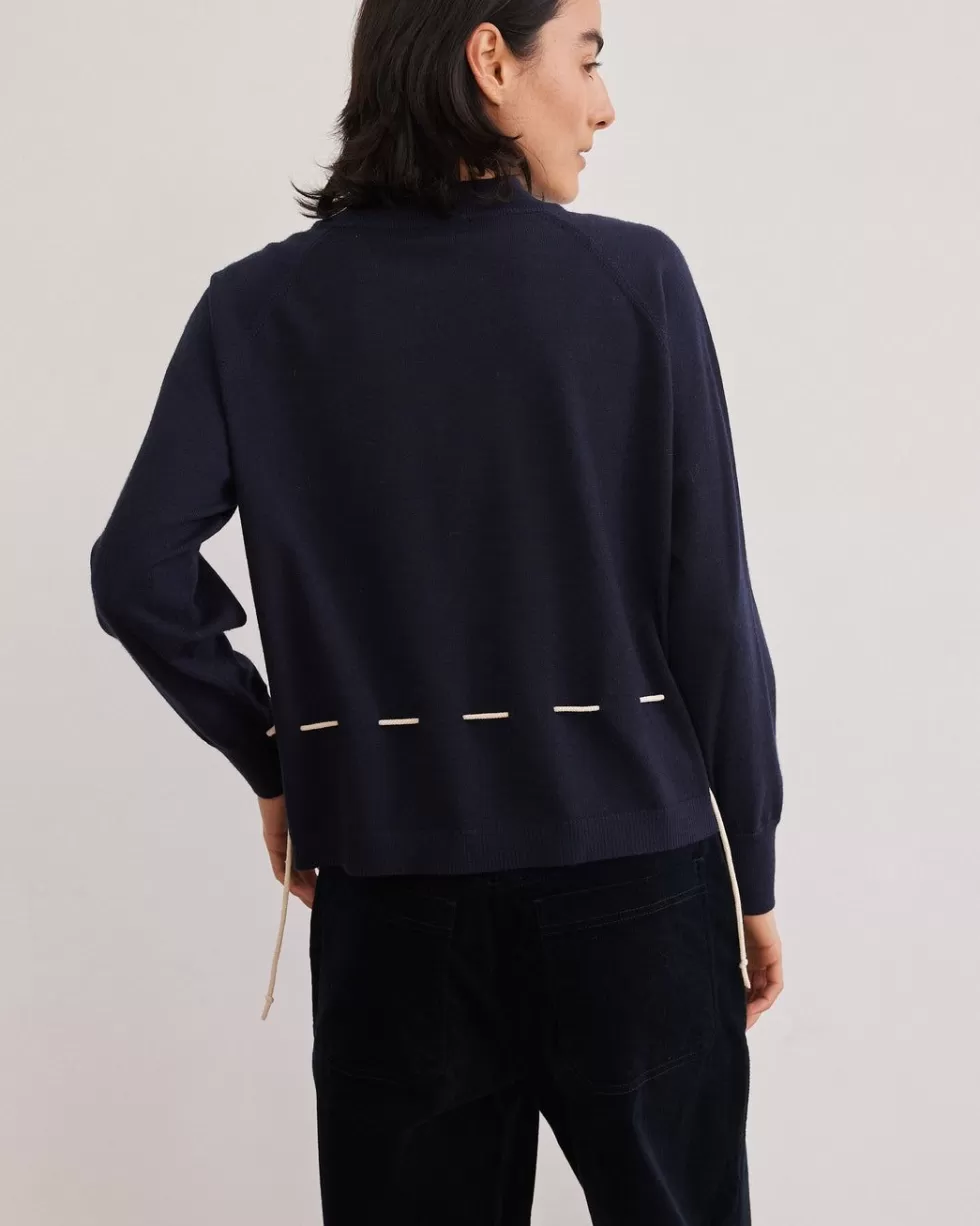 Clearance Rue Blanche Techno String 23H Navy